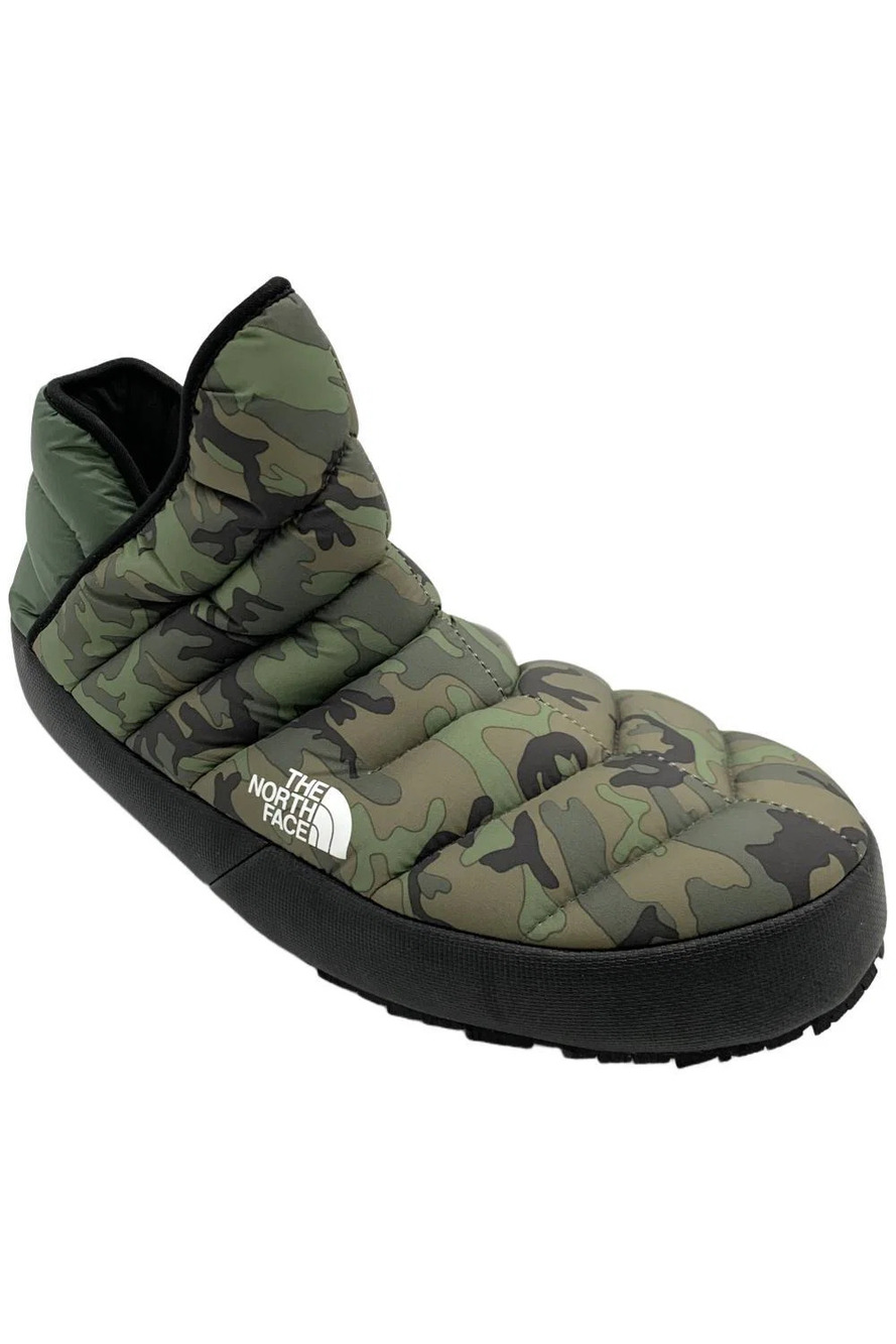 The North Face Men's Thermo Ball Traction Bootie Thyme Camo - Medium